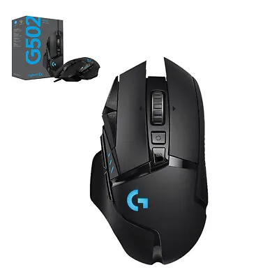 Logitech G502 HERO Adjustable Gaming Mouse Wired Optical • $85.99