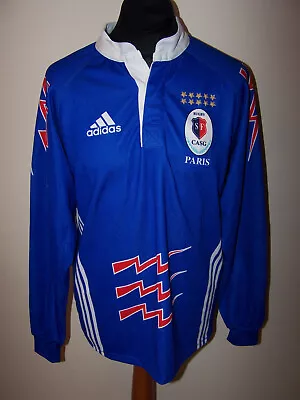 £90 • Buy Stade Francais Paris Adidas Home 2000 2002 Rugby Shirt (M,Medium Mens) Jersey