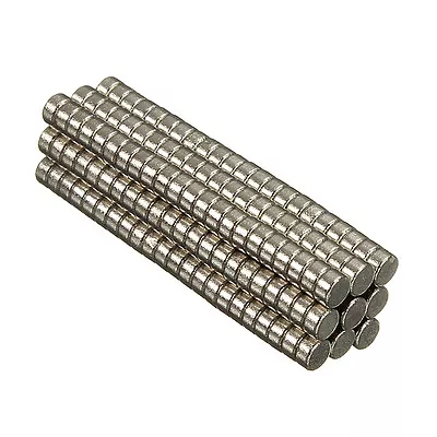 100 Or 500 Pcs 2mm X 1mm Tiny Neodymium Disc Magnets N52 Warhammer 40K Games  • $10.99