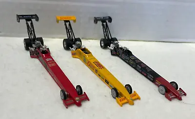 1996 NHRA 6  Racing Champions 1/64 Top Fuel DieCast Metal Dragsters Lot Of 3 • $22.49