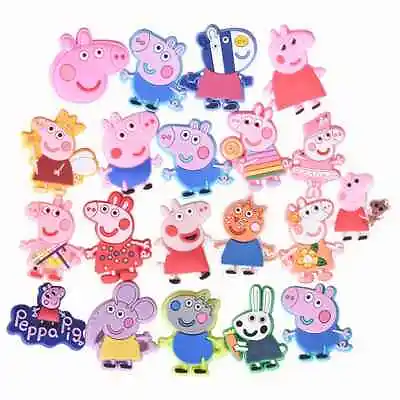 Jibbitz Croc Shoe Charms Peppa Pig Kids TV FREE DELIVERY Stocking Filler • £3.25