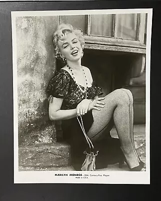 1956 Marilyn Monroe Original Photograph Peasant Sitting Bus Stop Milton Greene • £180.72
