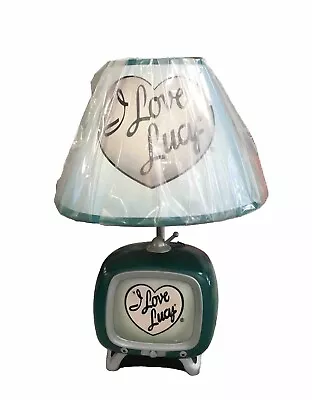 Vintage I Love Lucy Television Lamp W/shade In Original Wrapping • $50