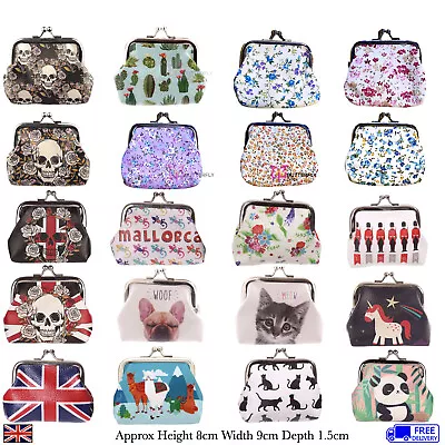£4.99 • Buy Childrens Kids Ladies Small Coin Cards Purse Tic Tac Purse Metal Clasp Purse