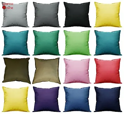 £6.99 • Buy WATERPROOF Outdoor Cushion Cover For Garden Furniture Cushions Seat Bench