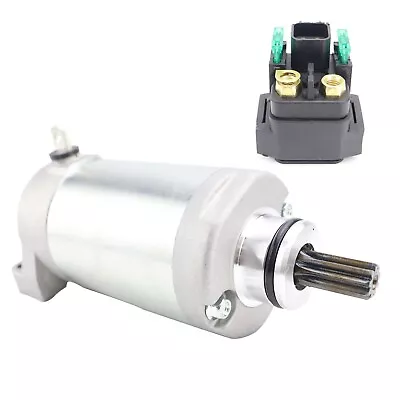 Starter Motor With Relay For Yamaha Raptor 250 YFM25R Special Edition 2008-2013 • $36.98