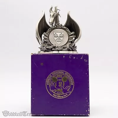 1997 Walt Disney Disneyana Maleficent Pewter Dragon Ltd Of 2200 • $74.99