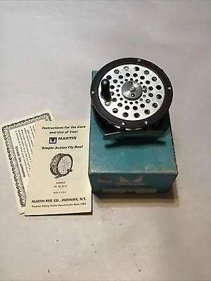 Vintage Martin 65 Fly Fishing Reel USA “Looks New In Box” • $49.99