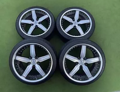 JDM TRAFFICSTAR STR Traffic Star PCD:114.3/5 Holes 19 Inches No Tires • $2514.78