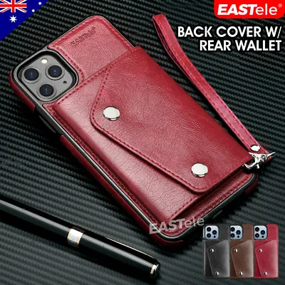 For IPhone 14 13 12 11 Pro MAX XS XR Luxury Leather Wallet Shockproof Case Cover • $9.99