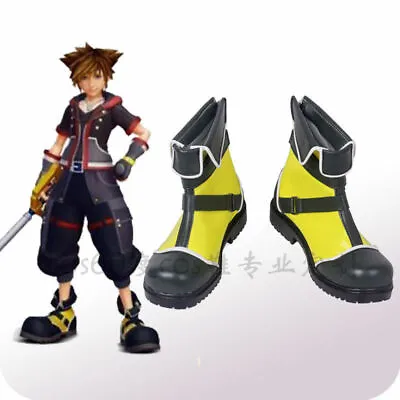 £51.47 • Buy Kingdom Hearts Sora Cosplay Shoes Costom Made
