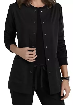 BARCO Grey's Anatomy Women's 4 Pocket Snap Front Scrub Jacket Size Small • $19.95