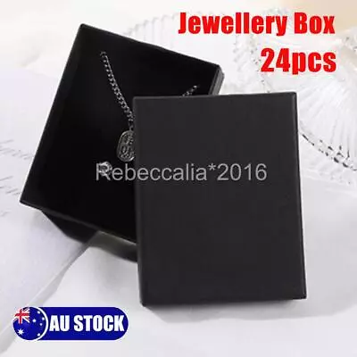 24pcs Jewellery Case Necklace Gift Box Jewelry Display Box LARGE SIZE - BULK • $25.65