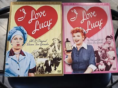 I Love Lucy Complete First And  Second Seasons DVD Sets TV Series 9 Discs  • $10