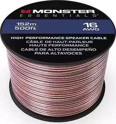 Monster VME30006 16AWG CCA Speaker Wire Spool. 500' • $129.99