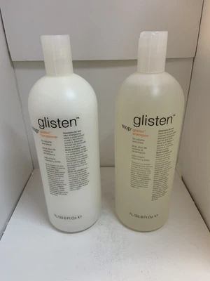 $180.50 • Buy Mop Glisten Conditioner Mop 33.8 Oz + 33.8 Glisten Shampoo Combo - RARE