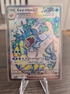 $55 • Buy Pokemon : SV SCARLET & VIOLET GYARADOS Ex 225/198 FULL ART SECRET RARE