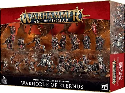 Warhammer Aos Battleforce: Slaves To Darkness - Warhorde Of Eternus 83-99 New • $187