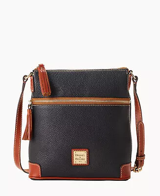 Dooney & Bourke Pebble Grain Small Tassel Crossbody Shoulder Bag • $149