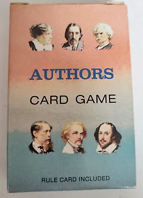 Vtg 1985 Authors Card Game Playing Cards Us Games Systems Ag54 Exc/nm • $14.99