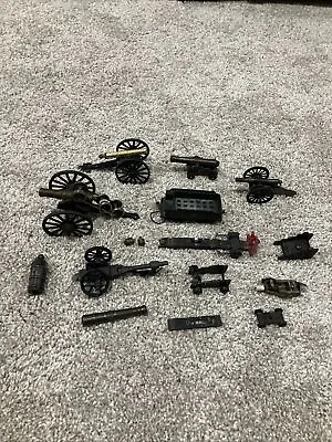 Vintage Military Metal Toy Parts Cannons  • $30