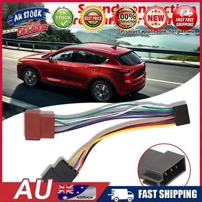 ISO Wiring Harness Loom Connector Adaptor 16 Pin For KENWOOD Car Stereo Radio AU • $9.79