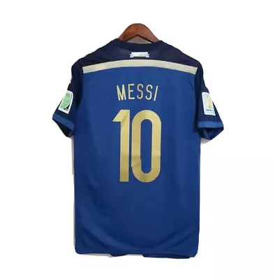 £30 • Buy Retro Argentina 2014 World Cup Final Away Shirt Jersey. MESSI 10. Size M. PSG