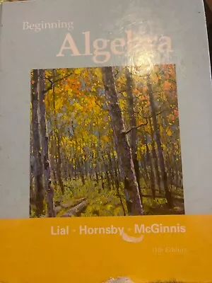 Book Beginning Algebra Looking Good Condition With My Math Lab Student Access Ki • $15