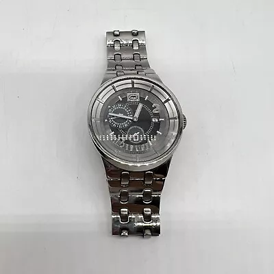 Ecko By Marc Ecko Mens Stainless Steel Watch E15007G2 Used Read • $39.99