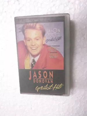 JASON DONOVAN  GREATEST HITS  CLAMSHELL 1992 RARE Orig CASSETTE TAPE INDIA • £315.37