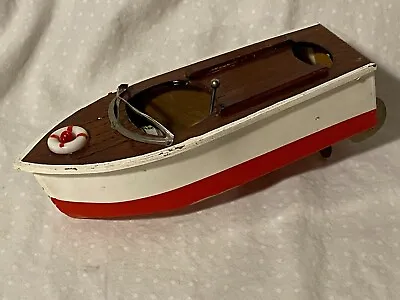 Vintage Battery Operated Toy Boat Japan M-58 • $99