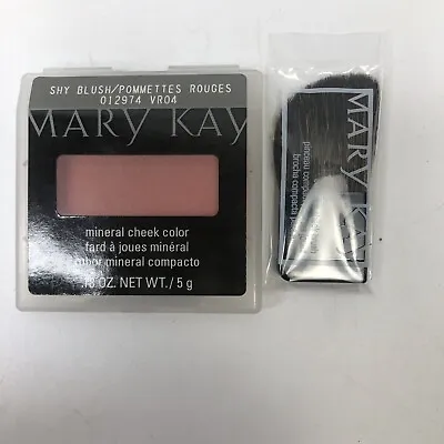 Mary Kay Mineral Cheek Color SHY BLUSH 012974 +FREE Mini Brush • $15.49