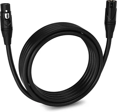 Canare L4E6S Star Quad Microphone Cable | Gold XLR-F XLR-M | Black. • $33.95