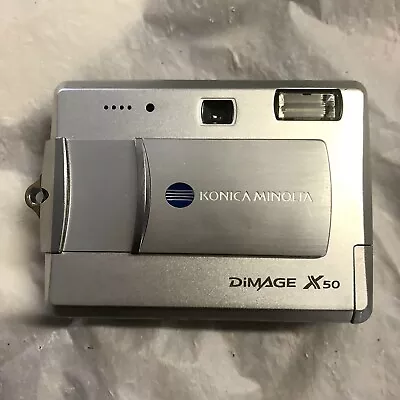 Konica Minolta Dimage X60 5.0MP **Digital Camera & Battery Only - Untested • $14.95