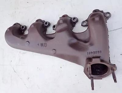 1966 1967 Chevelle 396 LH Exhaust Manifold 3902401 Driver's Side H 18 6 OEM WOW! • $449