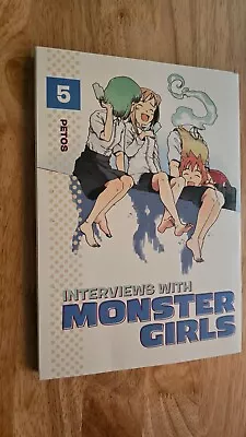 Interviews With Monster Girls Manga Volume 5 • $65