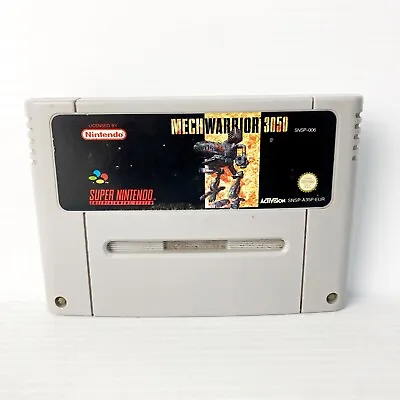 MechWarrior 3050 - Nintendo SNES - Tested & Working - Free Postage • $48.88