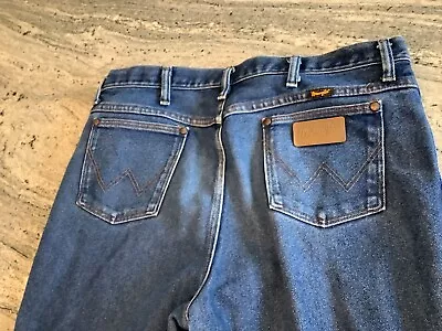 Vintage Wrangler Mens Cowboy Denim Jeans 38 X 32 • $13