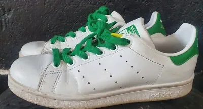 $10 • Buy Adidas Stan Smith  Sneaker US 4. White. M20324. Pre-owned 