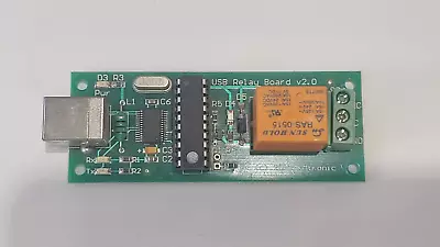 £3.95 • Buy Kmtronic Single 1 One Channel Usb Relay Board Computer Pc Controller Module