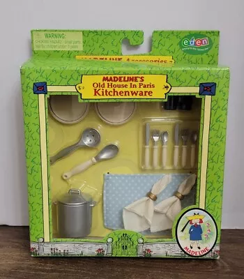 Madeline's Old House In Paris Kitchen Accessory Set Style #33809 New In Open Box • $39.99