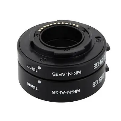 Meike Auto Macro Focus AF Extension Tube Ring Set For Nikon 1 Mount Camera J1 J2 • $77.89