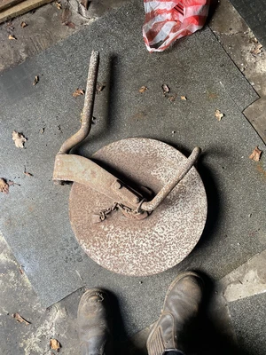 £100 • Buy Ferguson Plough Disc Assembly Single Furrow Tractor Plough Disk With Stem