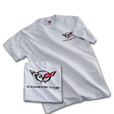 C5 Corvette Heather Gray Cotton T-Shirt • $24.99