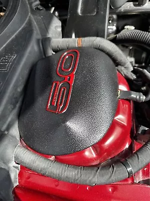 2015-2023 Mustang Strut Tower Covers Caps (5.0) Ruby Red (more Colors Available) • $94.99