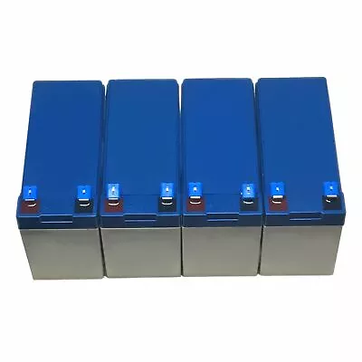 X-Treme X-500 Battery 12V 7AH High-Rate Discharge SLA Four Pack • $98.90