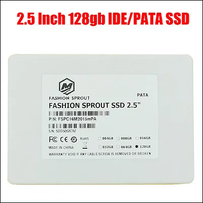 2.5  128gb PATA SSD For IBM T40T41X31X32X22 R51 V80Tablet HDD Disk Drive • $58.80