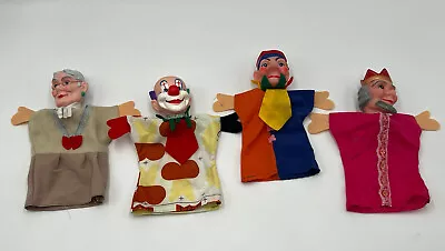 $49.98 • Buy Mr. Rogers Neighborhood Puppets─set Of 4 Hand Puppet LOT, 1970s, VTG