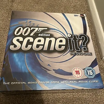 Scene It? 007 James Bond Edition DVD Board Game 2004 Screen Life • £3.99