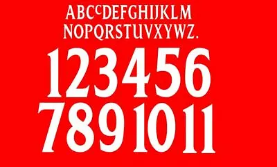 £11.99 • Buy England 2000 2002 White CHOOSE ANY NAME 2 NUMBERS Football Nameset Shirt